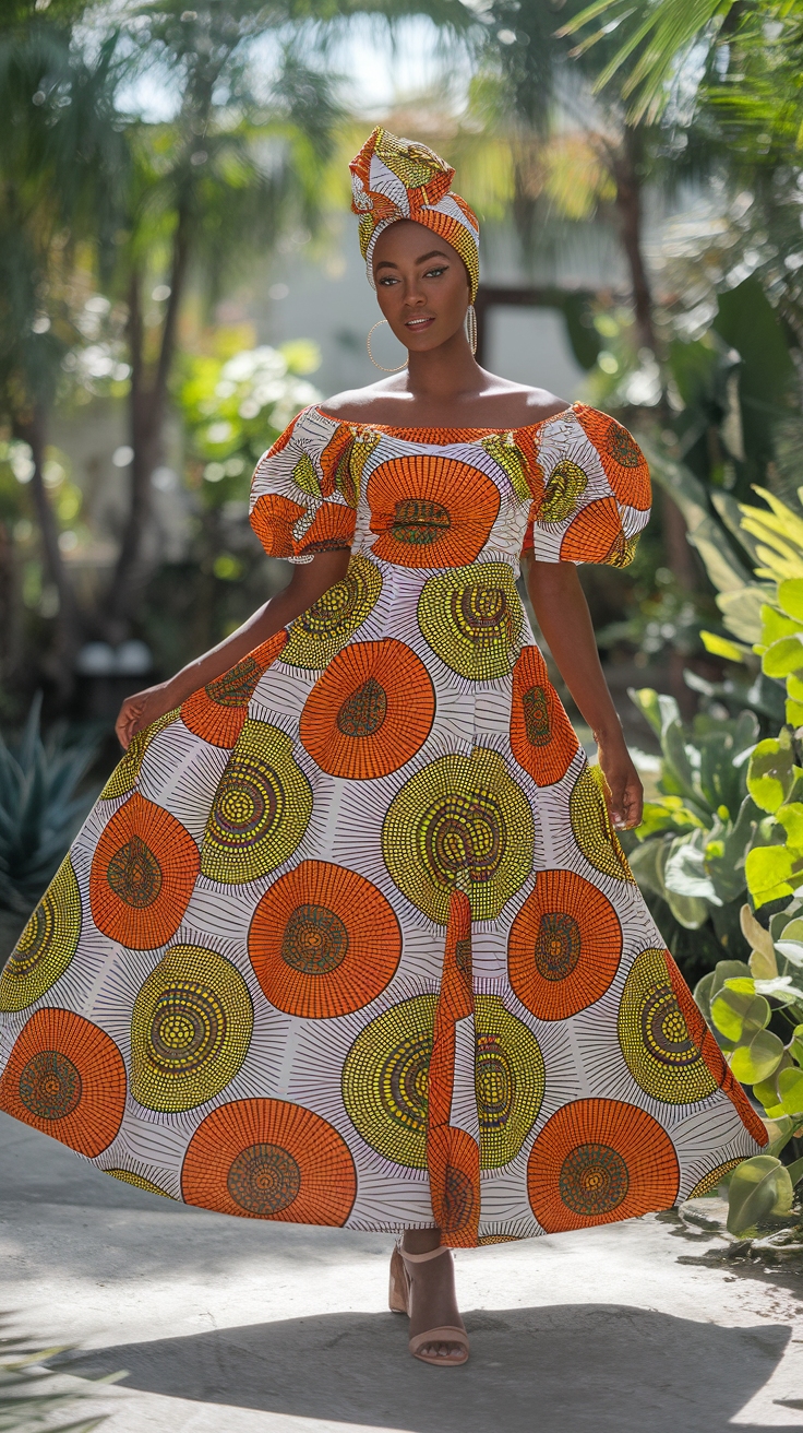 African Maxi Dresses Classy: Elegance in Every Stitch outfit idea