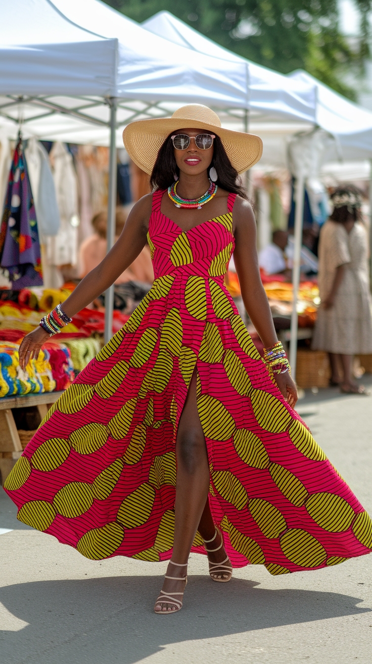 Stunning African Maxi Dresses: A Must-Have for Every Wardrobe outfit idea