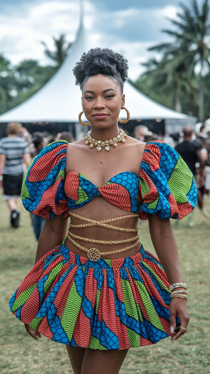 Afro Nation Festival Outfits: Stand Out at the Festival outfit idea