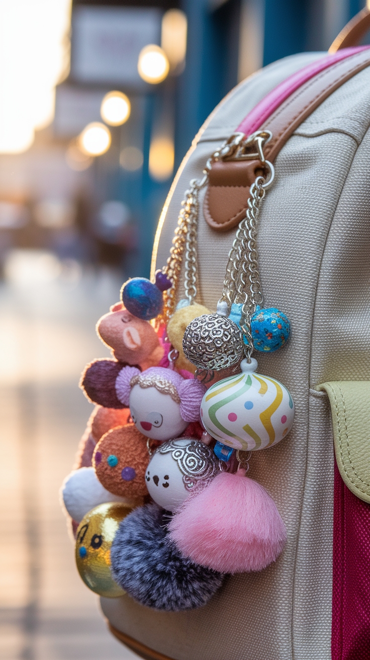 Unique Backpack Charms to Personalize Your Style outfit idea