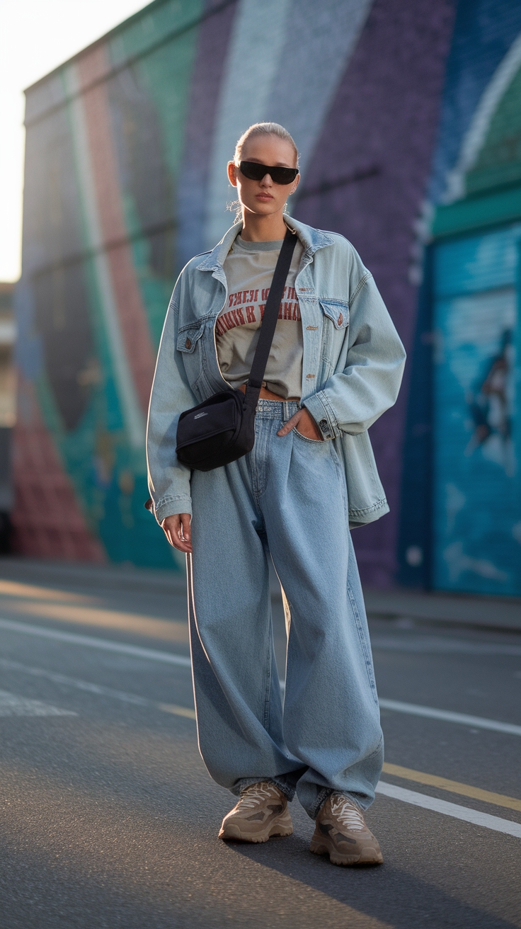Baggy Jeans Outfit Ideas: Creative Ways to Wear Them outfit idea