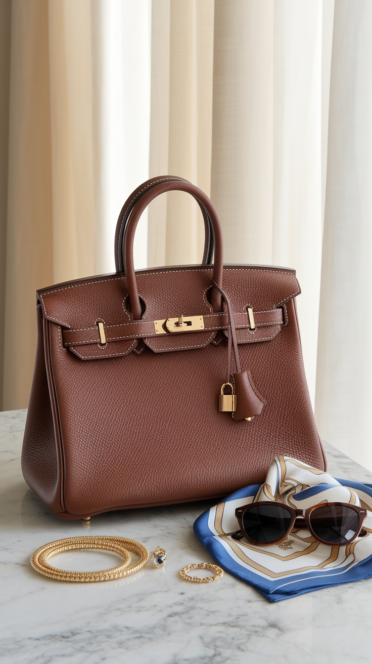 Birkin Bag Accessories: Must-Have Items for Luxury Lovers outfit idea