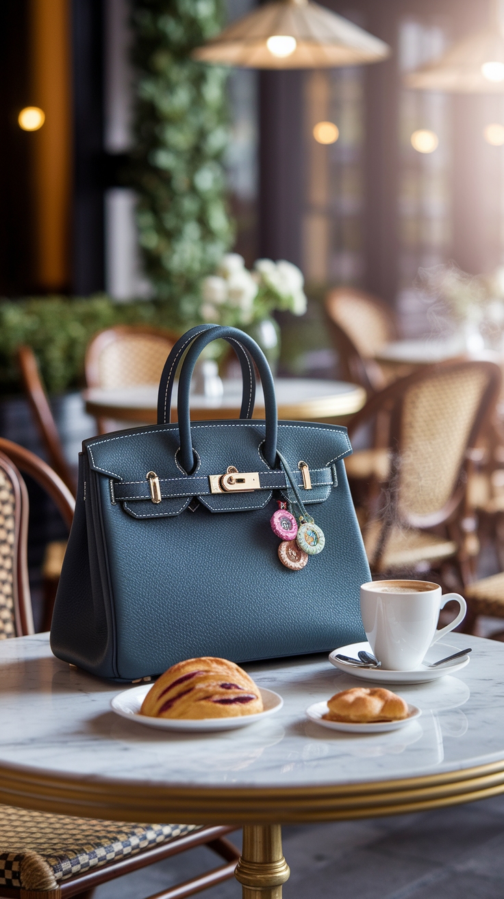 The Allure of a Birkin Bag with Charms: A Style Statement outfit idea