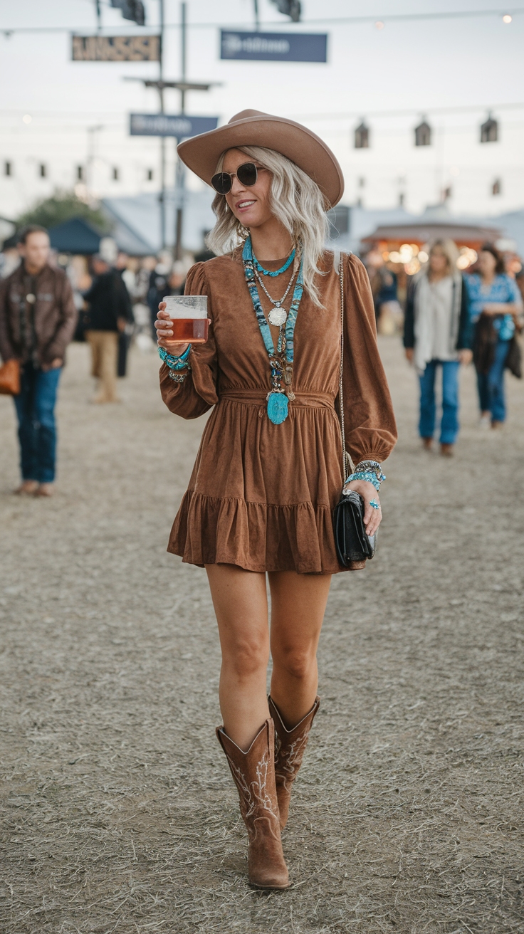 Bourbon and Beyond Festival Outfits: Sophisticated Festive Wear outfit idea