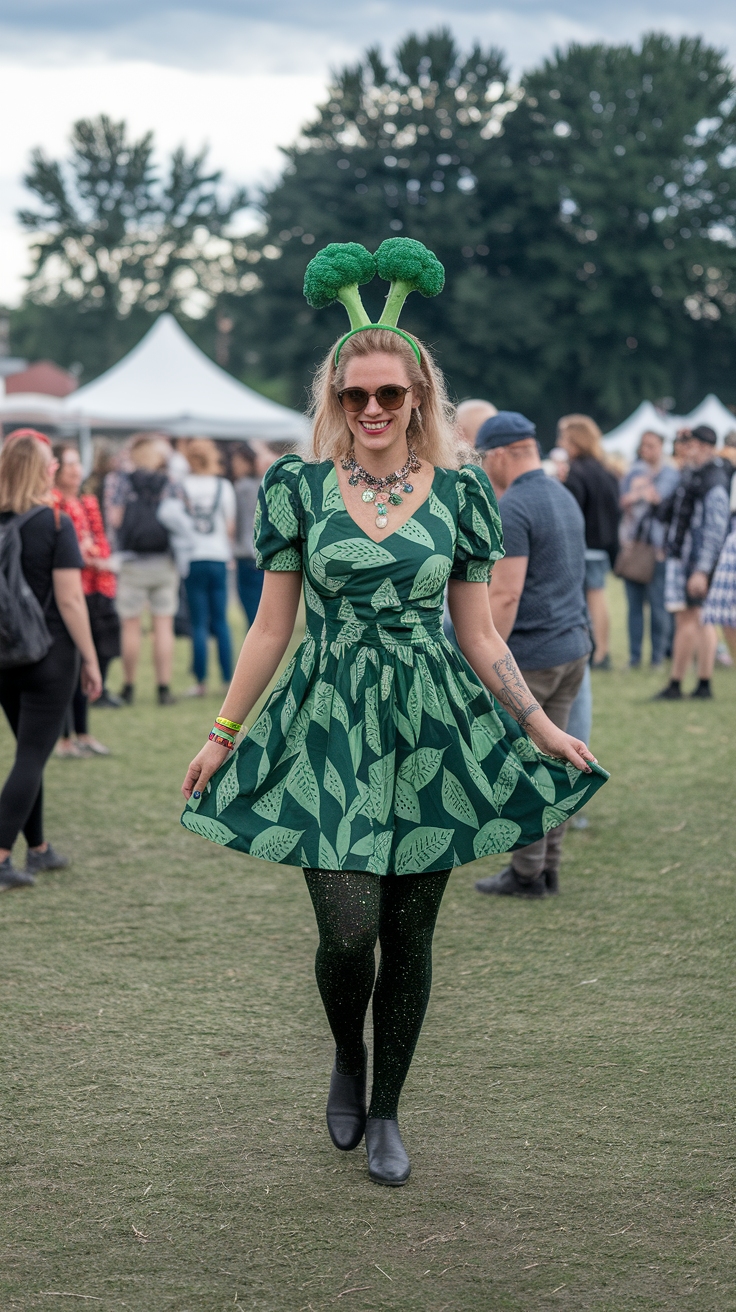 Chic Broccoli Festival Outfits You’ll Love to Wear outfit idea