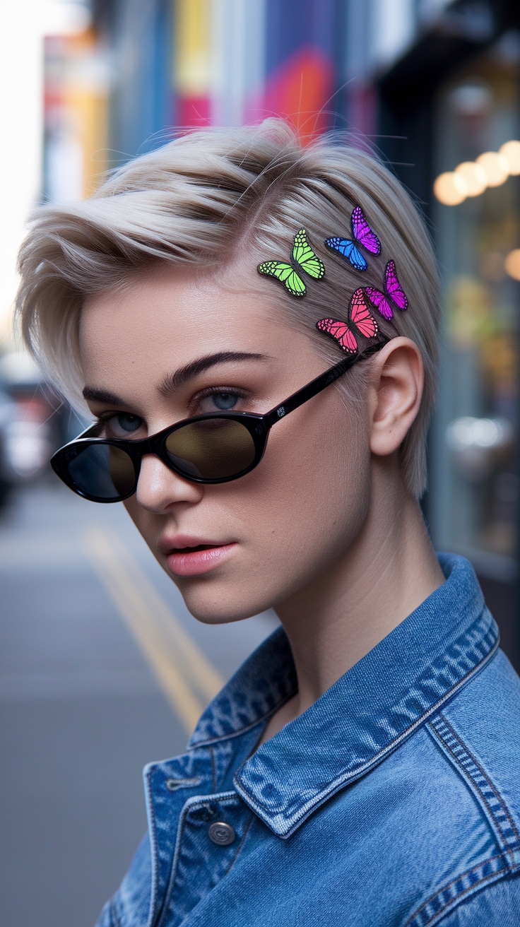 Butterfly Clips Hairstyles Short Hair OoIwot to Try outfit idea