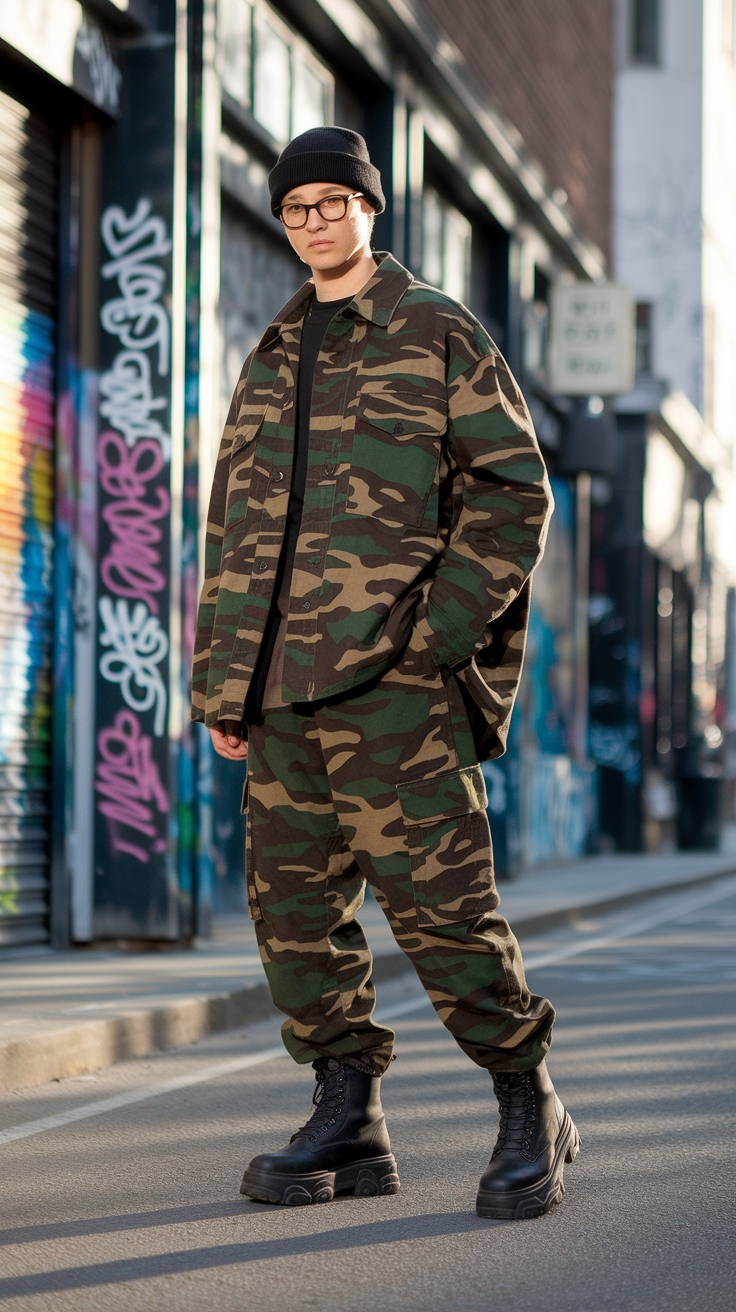 Camo Clothes: How to Style for Maximum Impact outfit idea