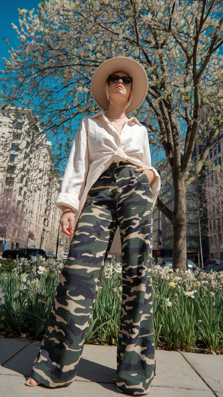 Camo Pants Outfit Spring Inspirations You’ll Adore outfit idea