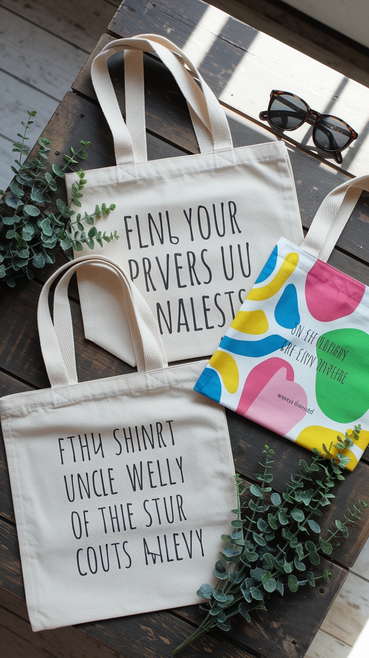 Creative Canvas Tote Bag Design Ideas to Try outfit idea