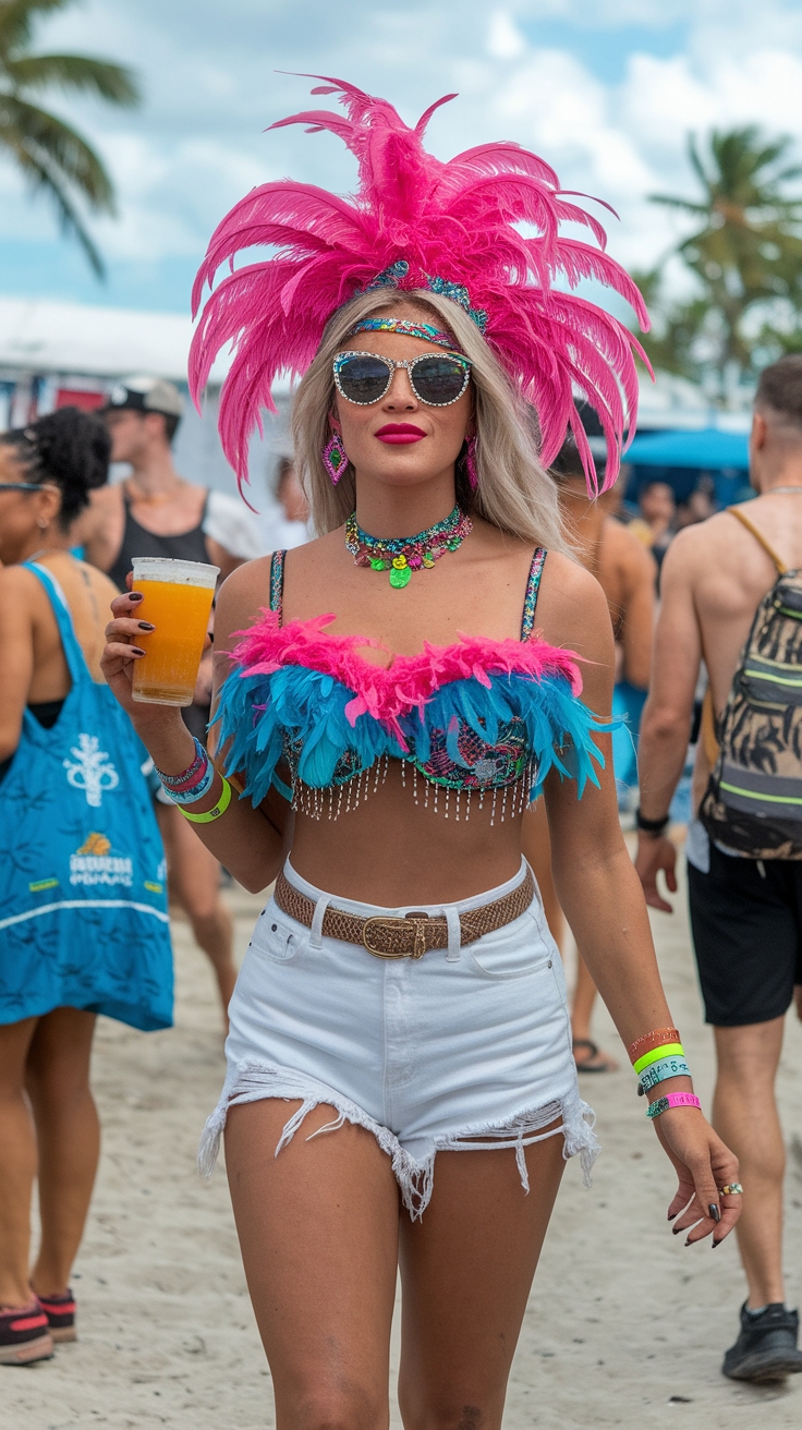 Dazzling Carribean Festival Outfits to Stand Out outfit idea