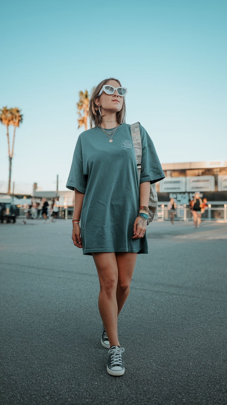 Top Casual Music Festival Outfits for Summer Fun outfit idea