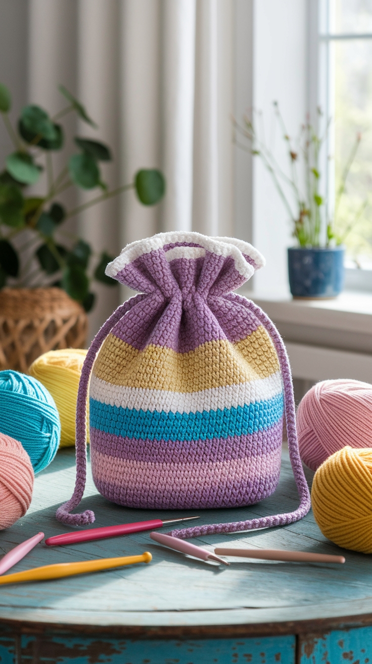 Charm Bag Crochet: Adding a Personal Touch to Your Style outfit idea