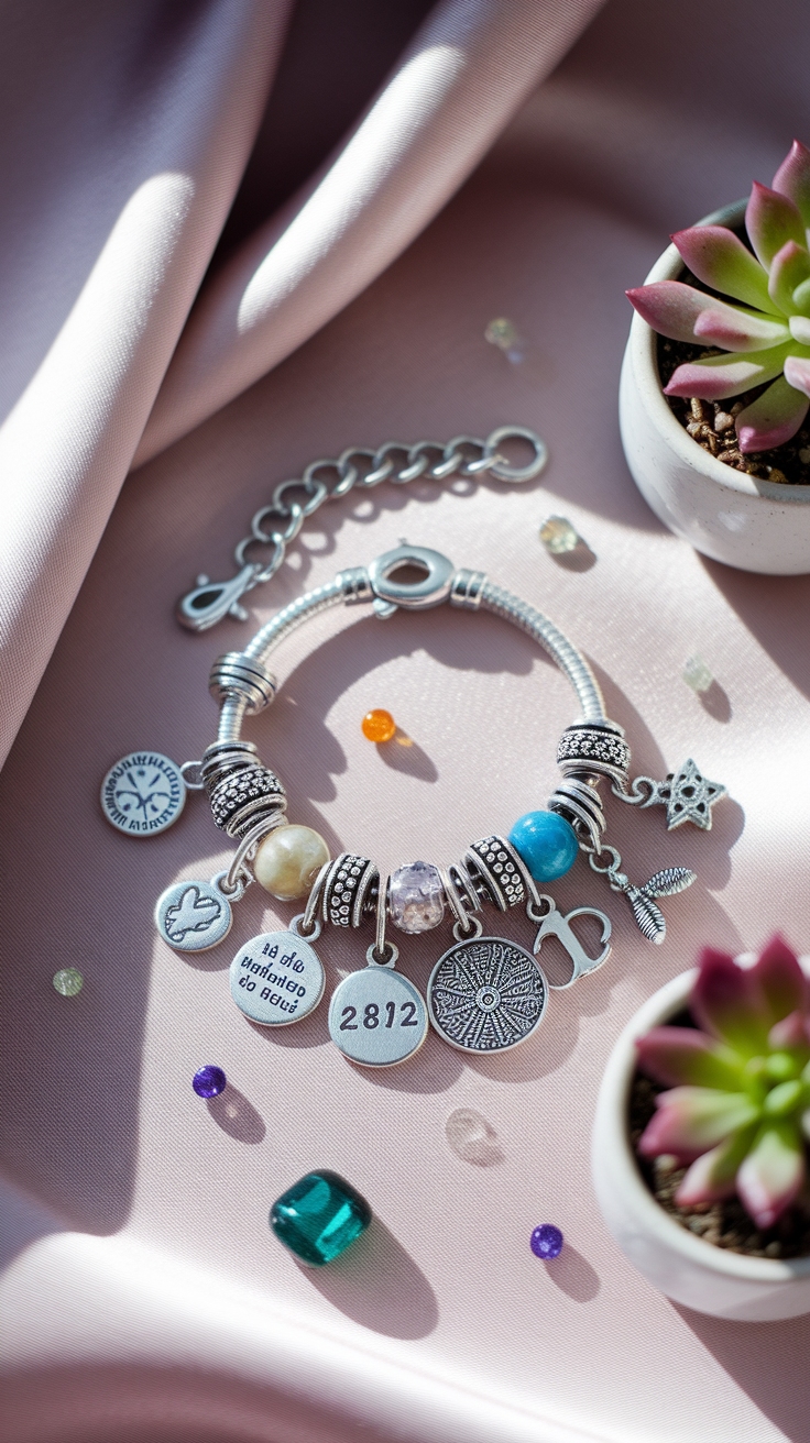 Inspiring Charm Bracelet Ideas for Every Personality outfit idea