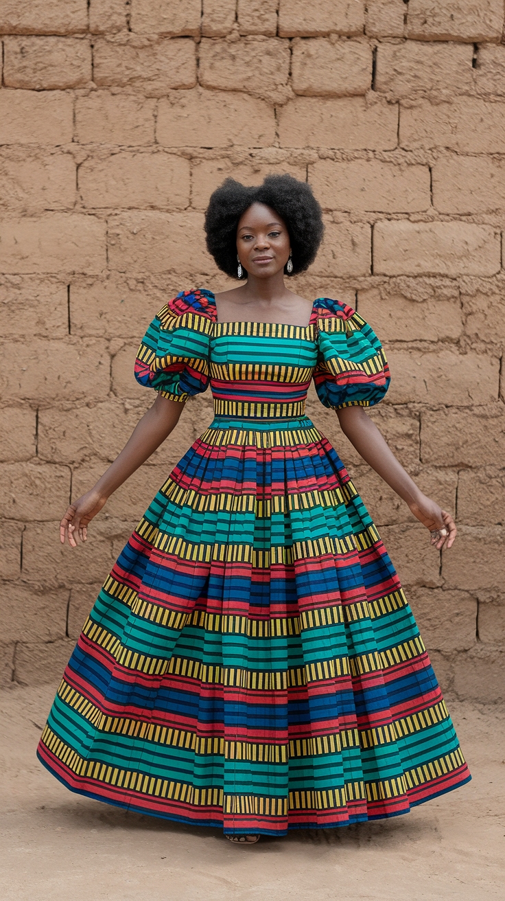 Embrace Chitenge Maxi Dresses for Unique Style outfit idea