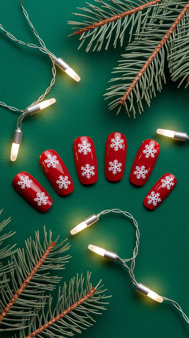 Christmas Nail Designs Simple for the Holidays outfit idea
