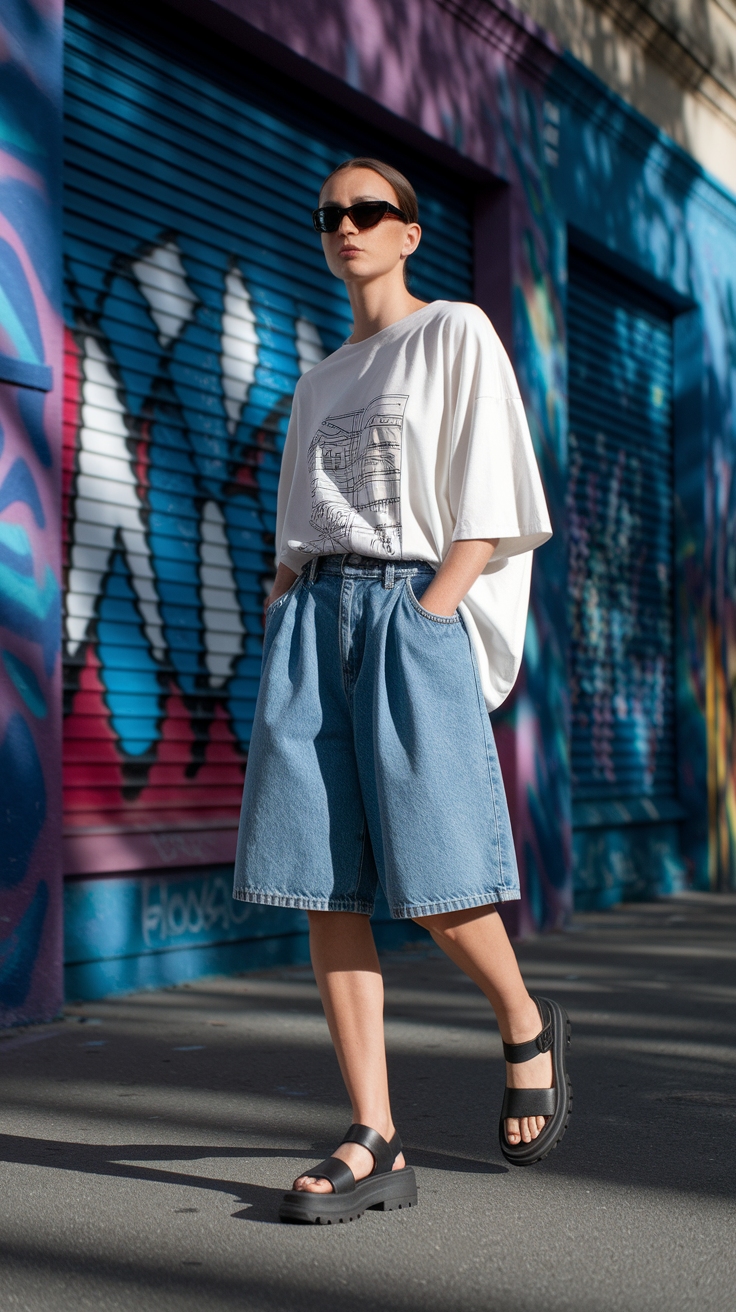 Ultimate Chunky Black Sandals Outfit for Comfort outfit idea