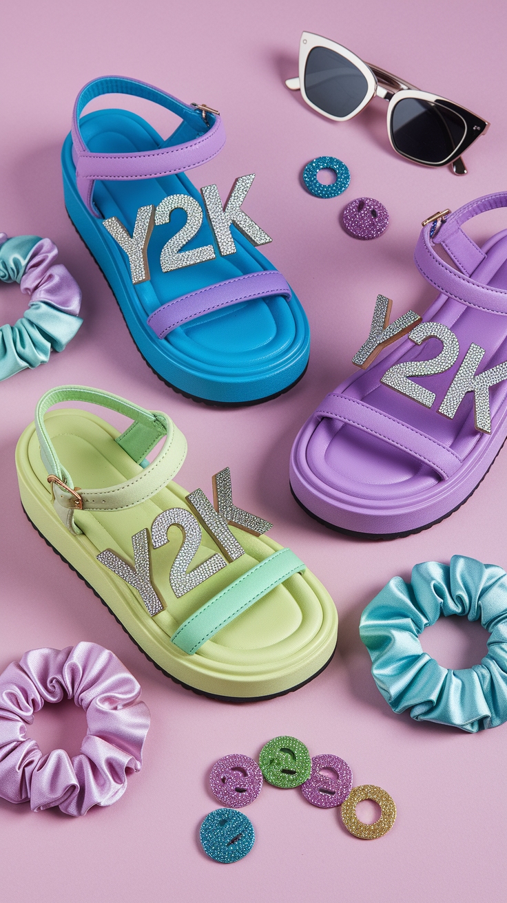 Fashion Tips for Chunky Platform Sandals Outfits outfit idea