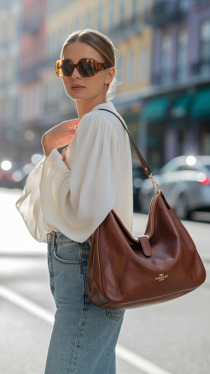 Coach Hobo Bags Outfit: Chic and Functional outfit idea