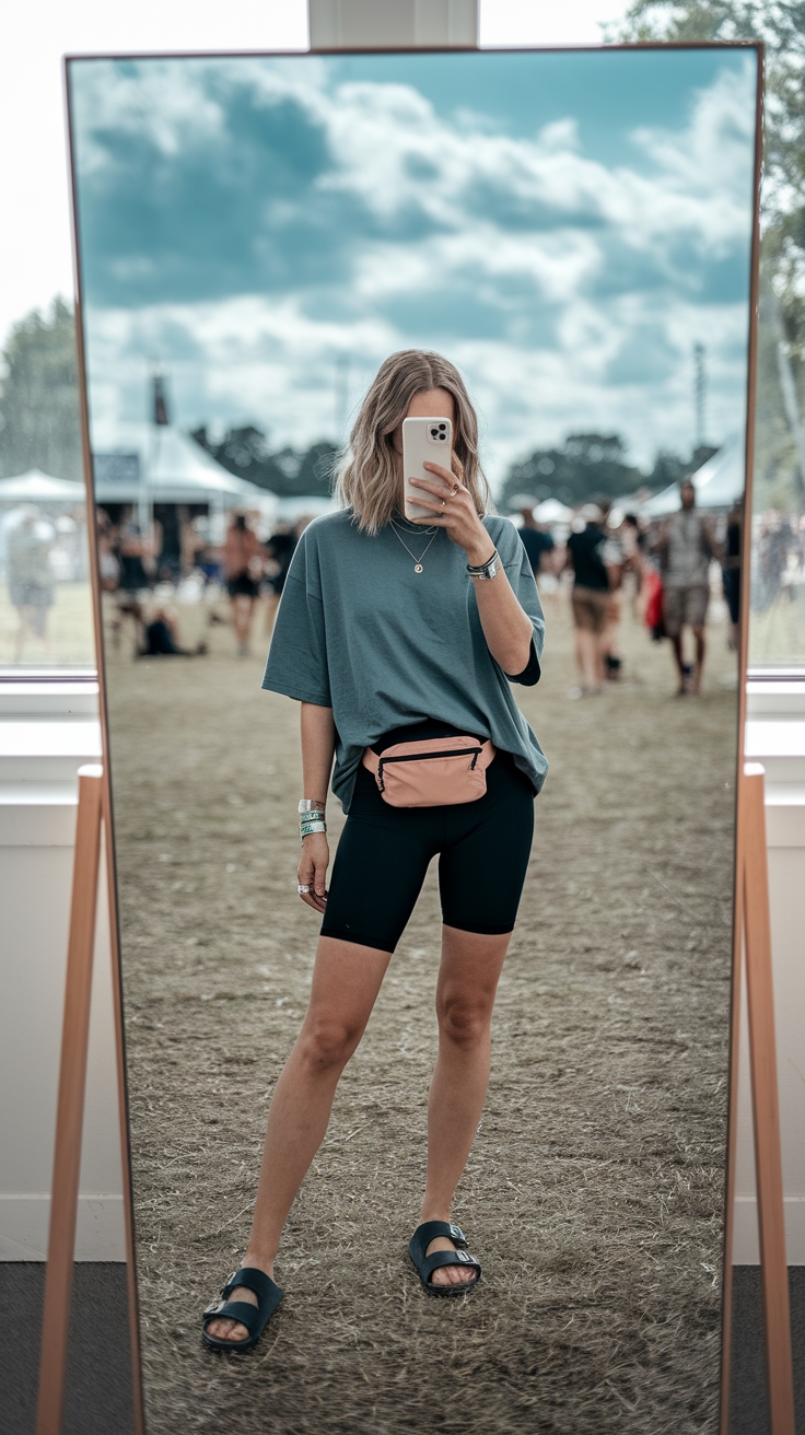 Comfortable Festival Outfits That Keep You Moving outfit idea
