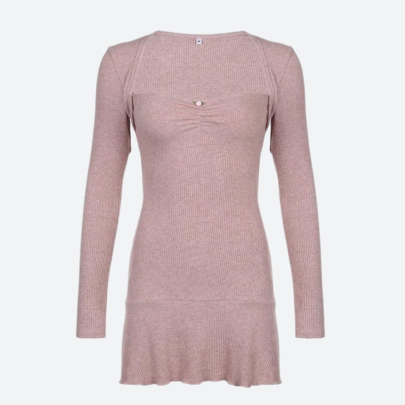 Coquette Pink Mini Dress Coquette Pink Mini Dress