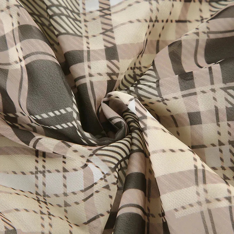 Coquette Plaid Mini Dress Coquette Plaid Mini Dress