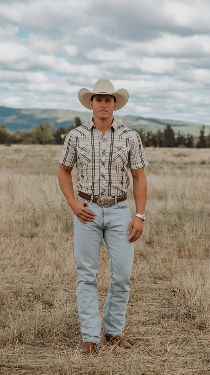 Stylish Country Music Festival Outfits Men to Try Now outfit idea