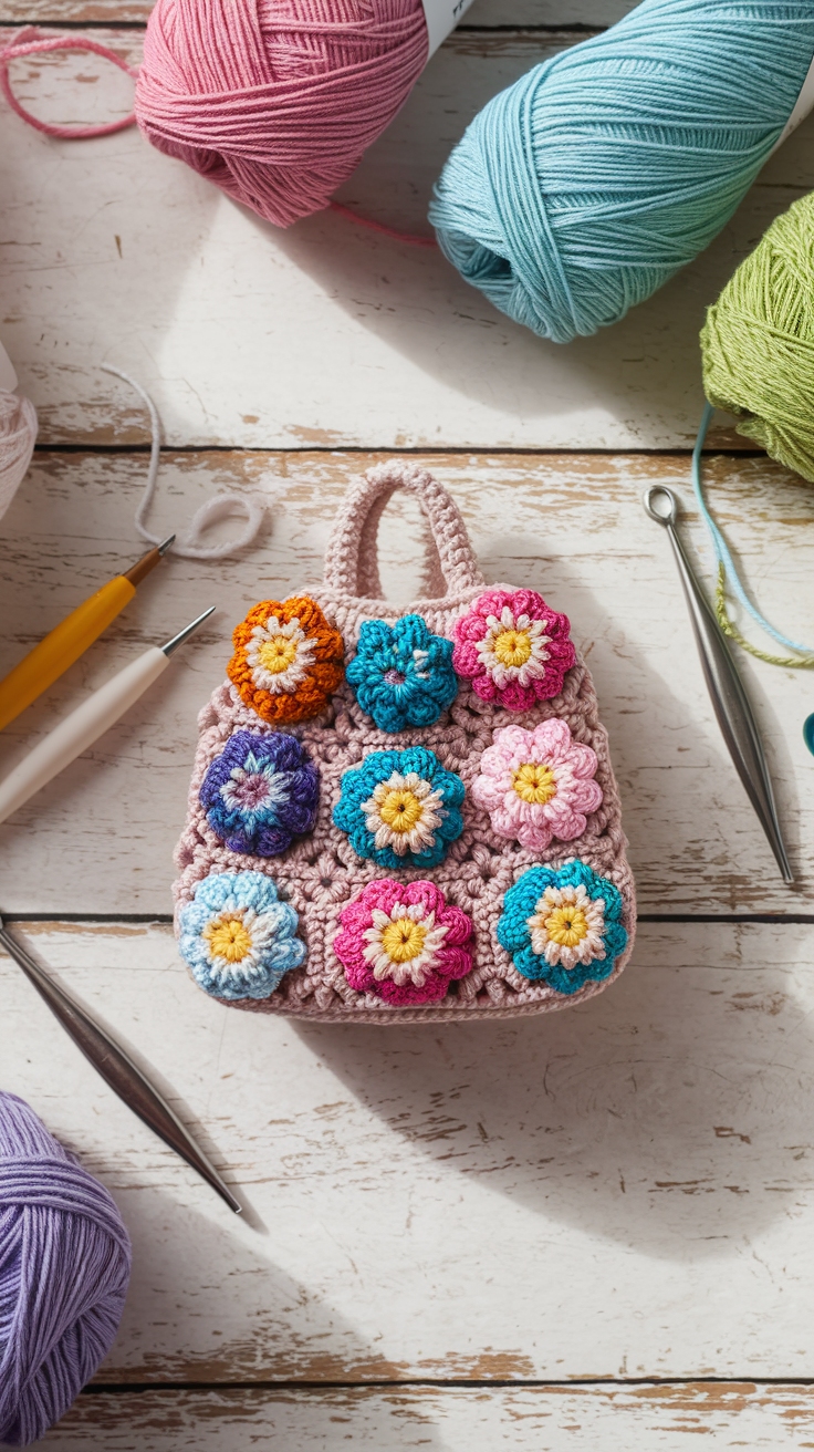 Crochet Bag Charm Pattern: Step-by-Step for Beginners outfit idea
