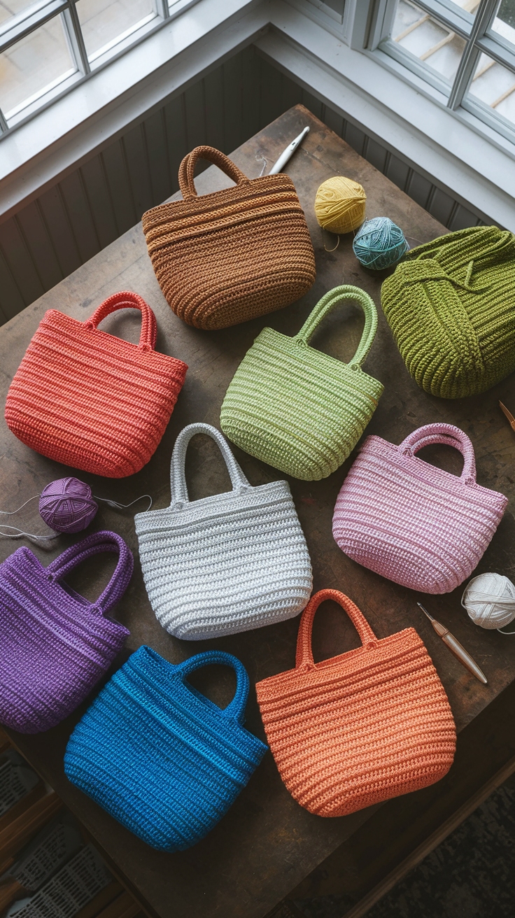 Inspiring Crochet Bag Design Ideas for All Skill Levels outfit idea