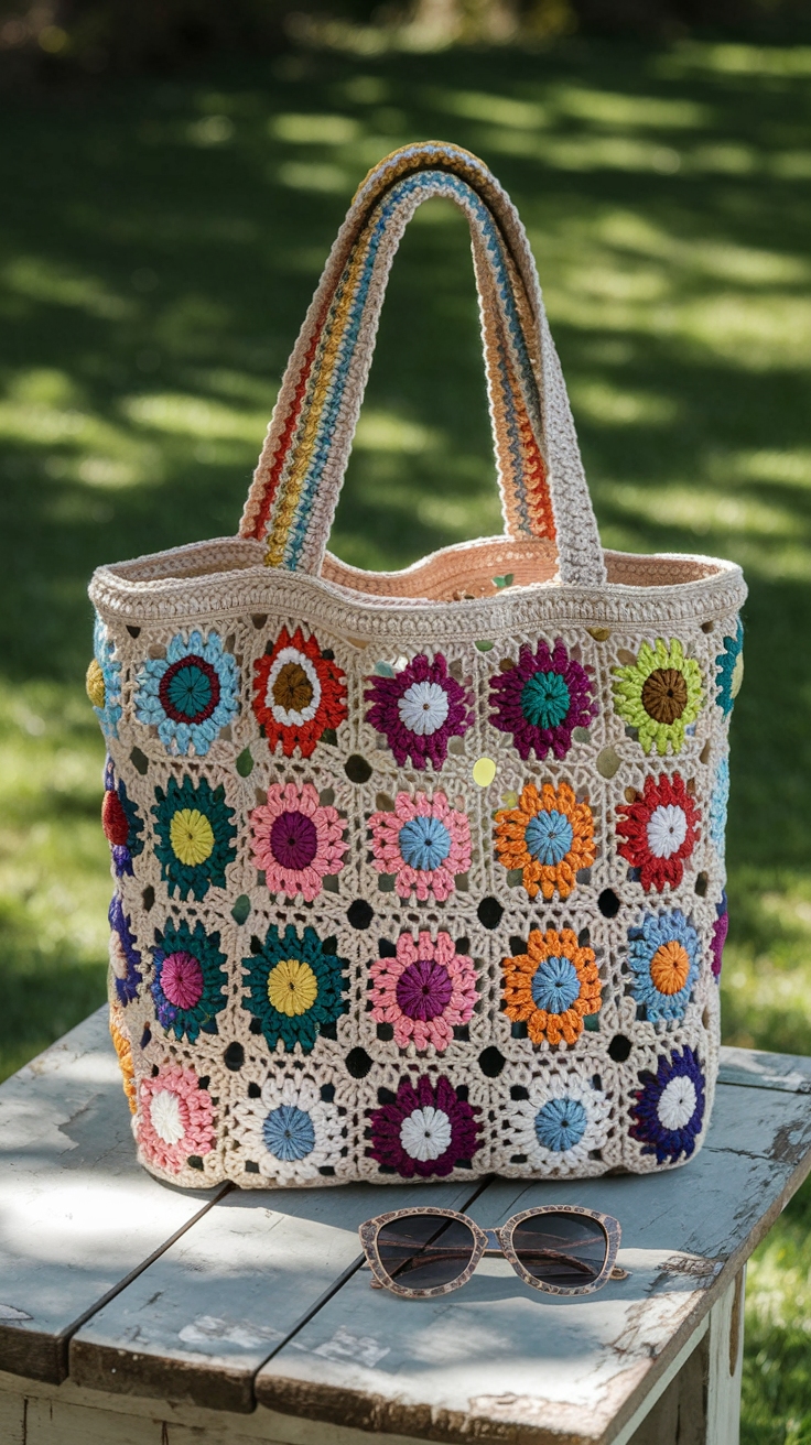 Versatile Crochet Patterns Tote Bag for All Occasions outfit idea