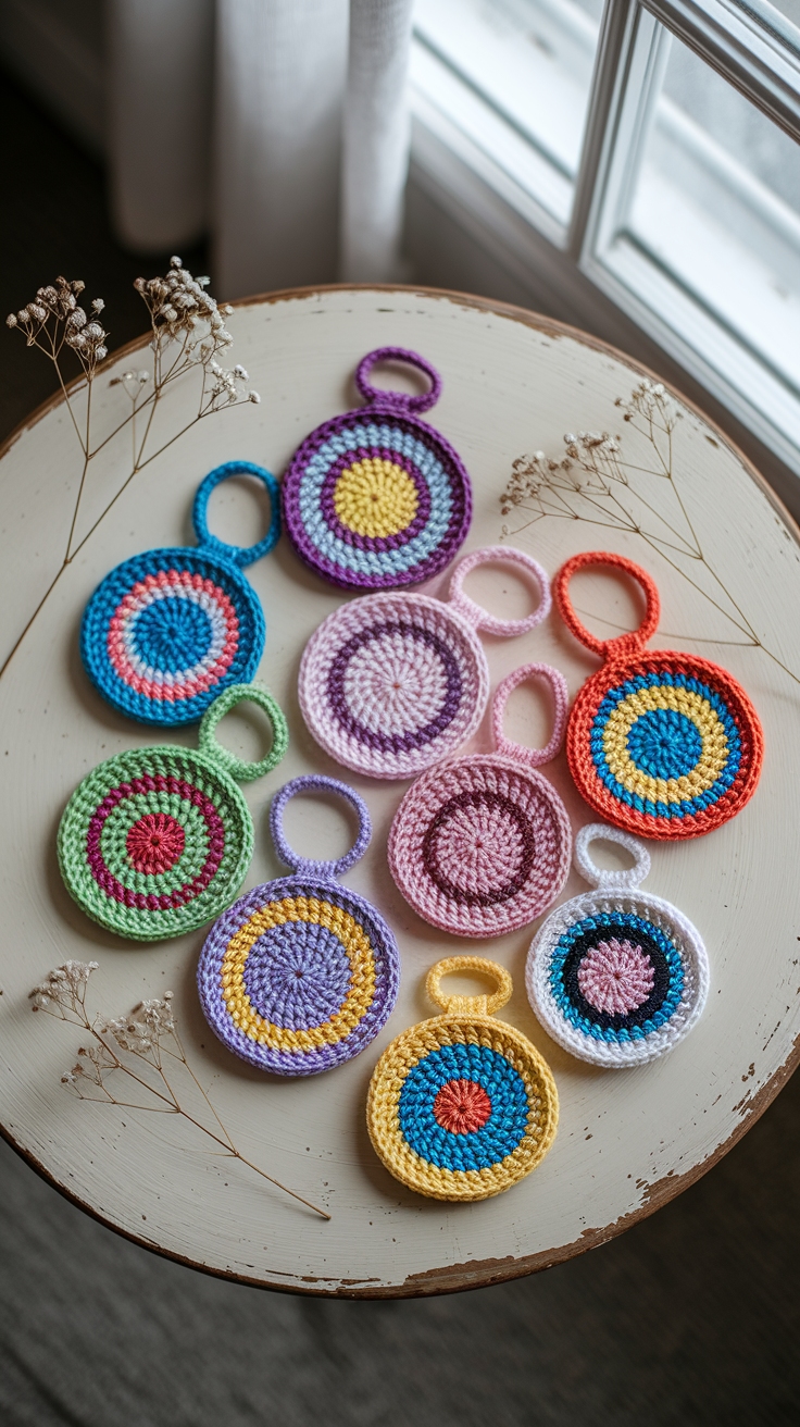 Fun Crochet Purse Charms to Personalize Your Bags outfit idea