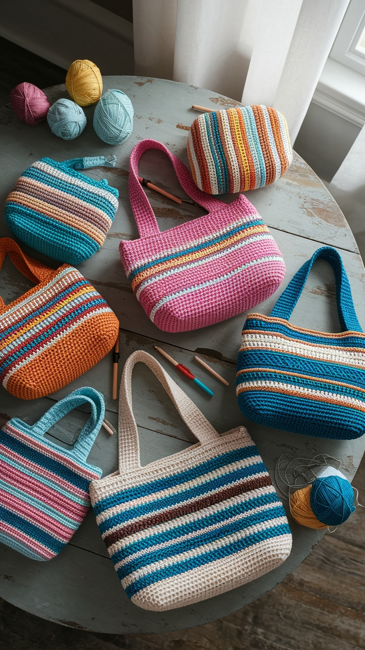 Crochet Shoulder Bags Pattern for DIY Lovers outfit idea