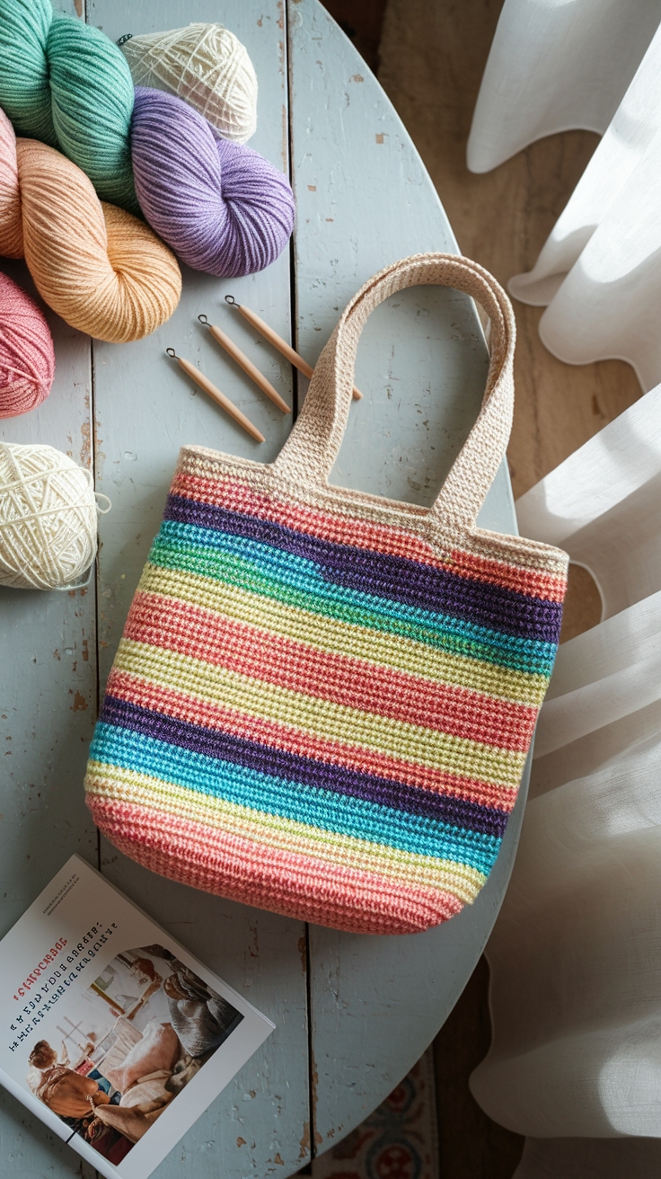 Crochet Tote Bag: The Perfect Summer Accessory outfit idea