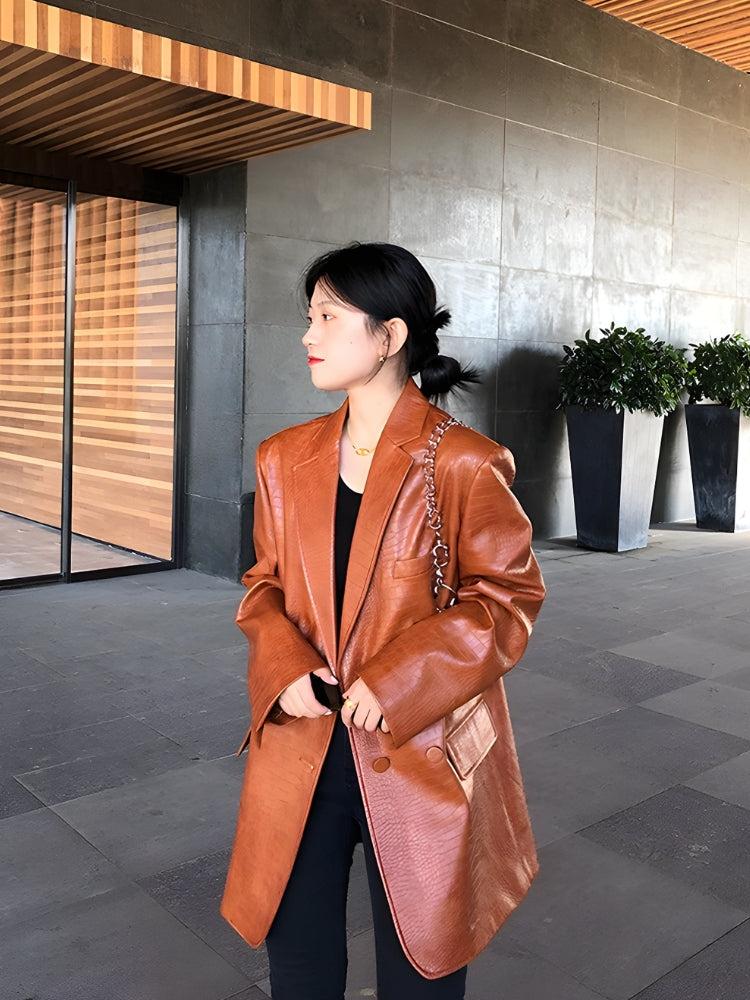 Crocodile Blazer Jacket Crocodile Blazer Jacket