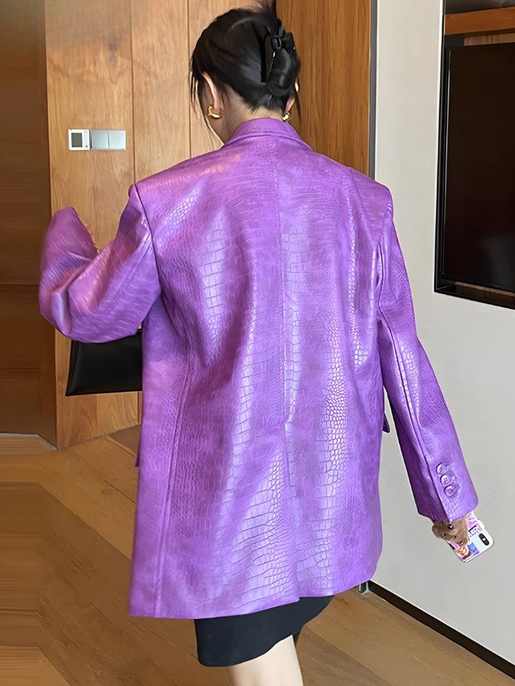 Crocodile Blazer Jacket Crocodile Blazer Jacket