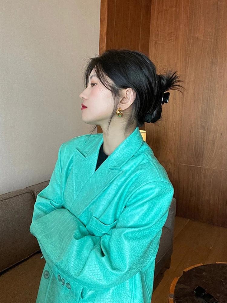Crocodile Blazer Jacket Crocodile Blazer Jacket