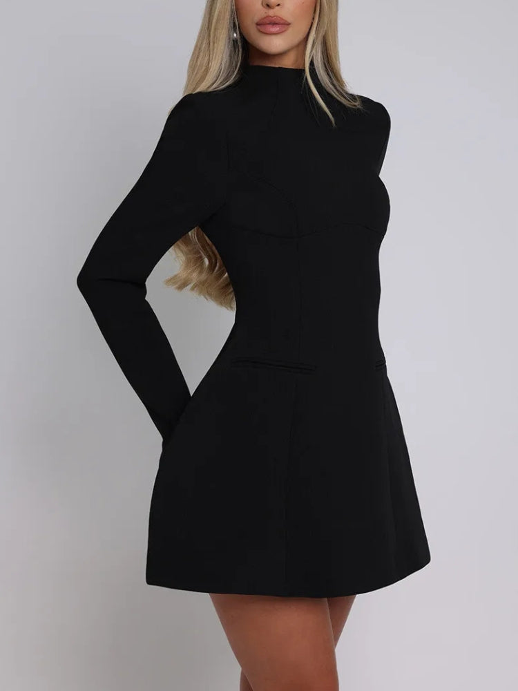 Cut Out Open Back Mini Dress Cut Out Open Back Mini Dress