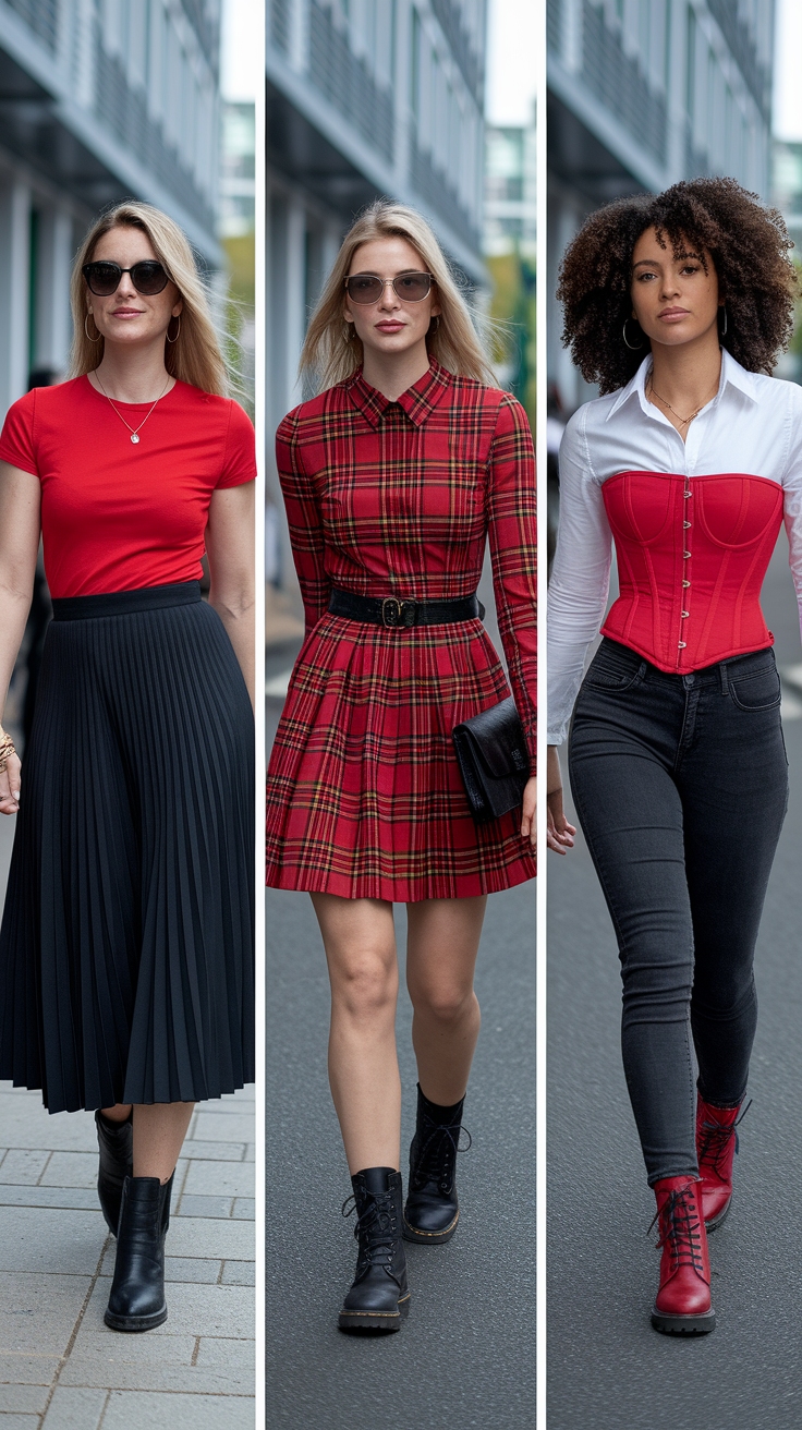 Cute Red and Black Outfits: Flirty and Fun Styles outfit idea