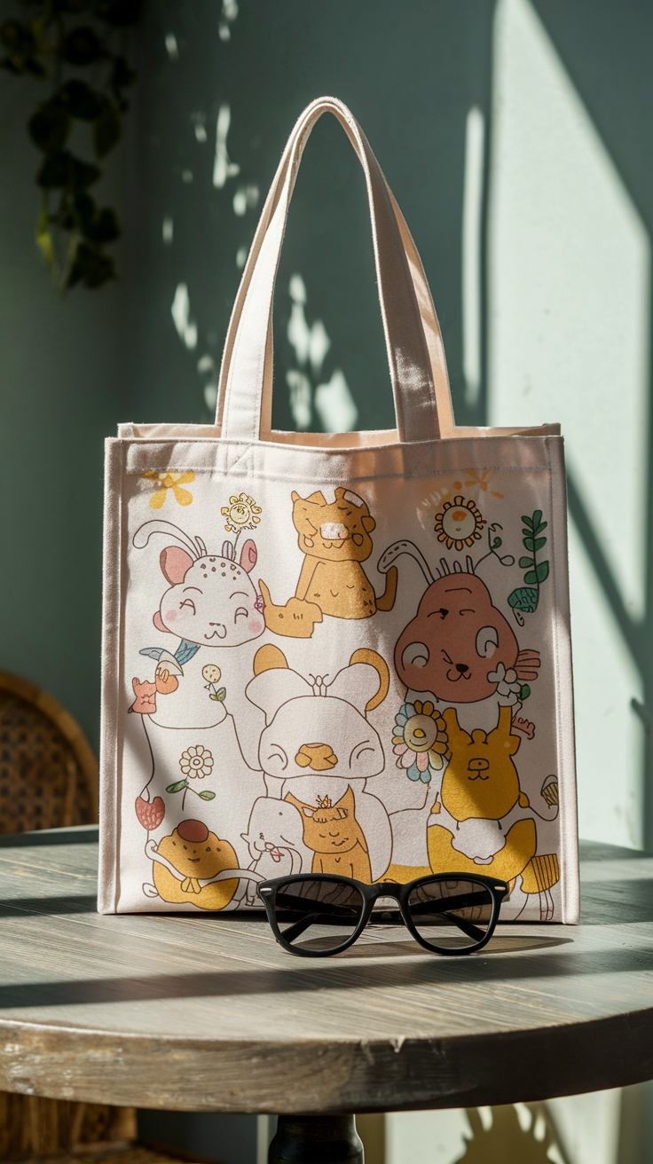 Unique Cute Tote Bag Design Ideas to Try outfit idea