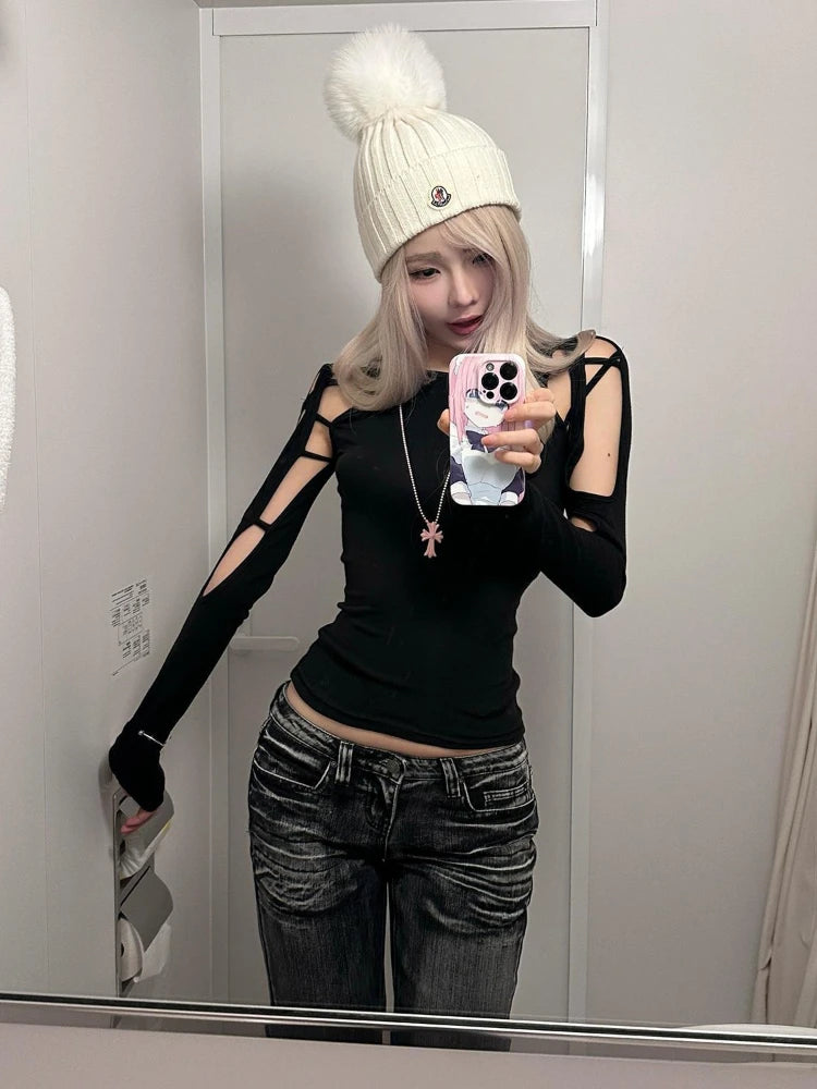 Cyberpunk Cut Out Top Cyberpunk Cut Out Top