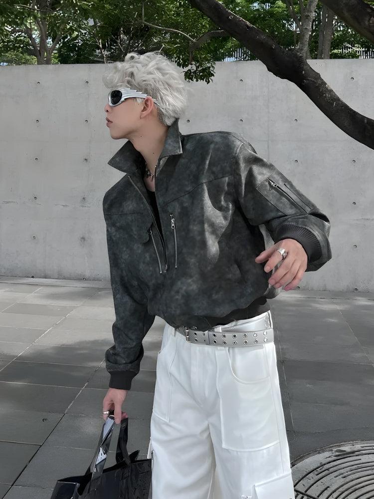 Cyberpunk Faux Leather Jacket Cyberpunk Faux Leather Jacket