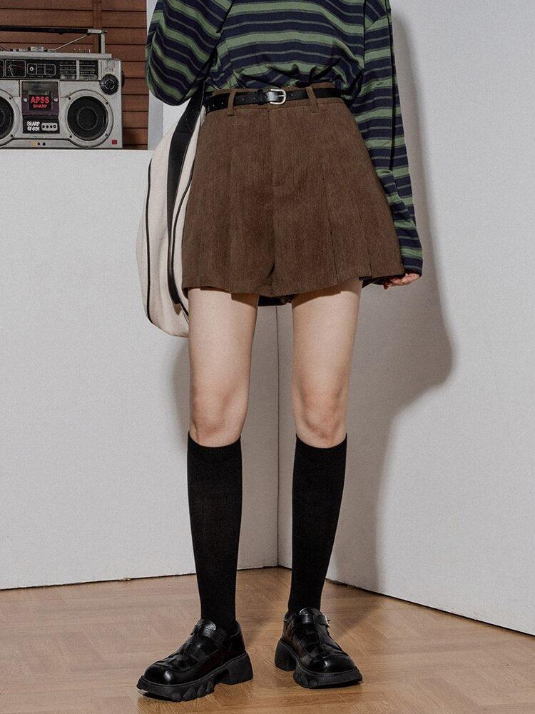 Dark Academia Corduroy Shorts Dark Academia Corduroy Shorts