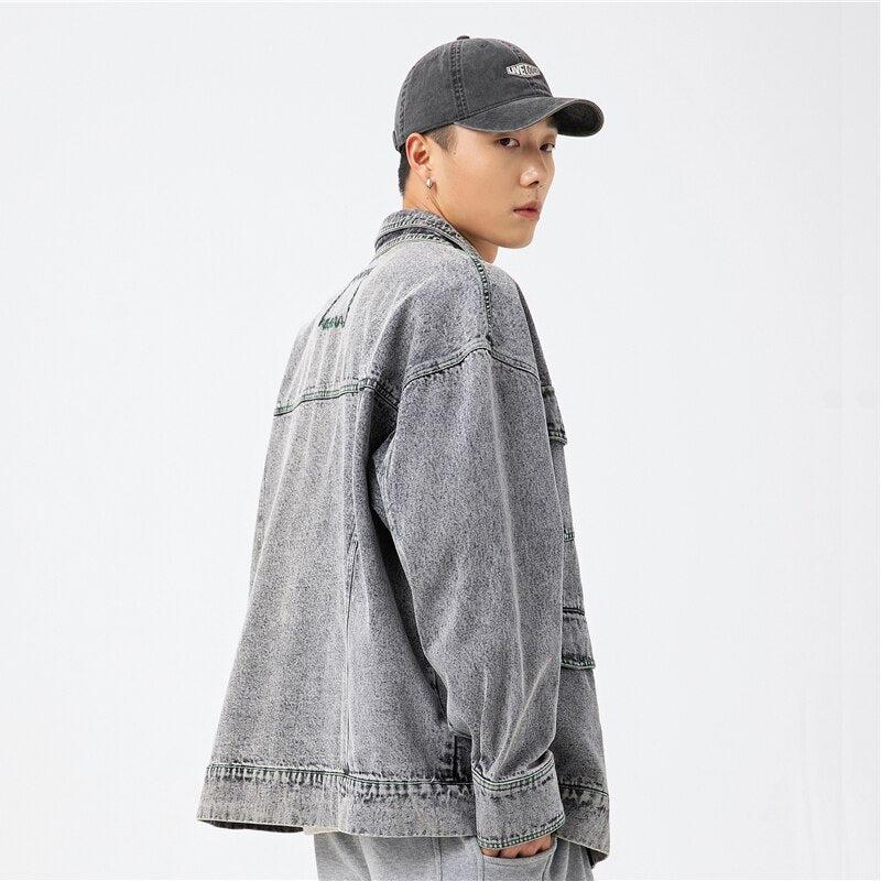 Double-Collared Denim Jacket Double-Collared Denim Jacket