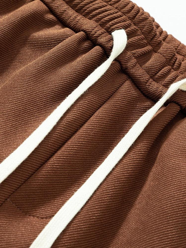 Drawstring Waist Oversize Sweatshort Drawstring Waist Oversize Sweatshort