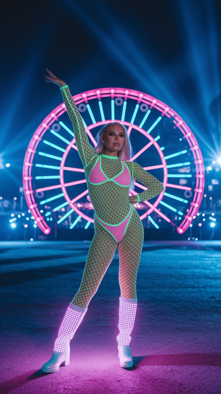 EDC Festival Outfits: Stand Out in the Crowd outfit idea