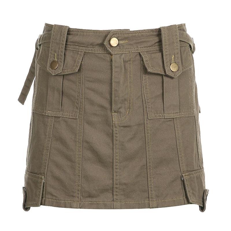 Fairy Grunge Cargo Mini Skirt Fairy Grunge Cargo Mini Skirt