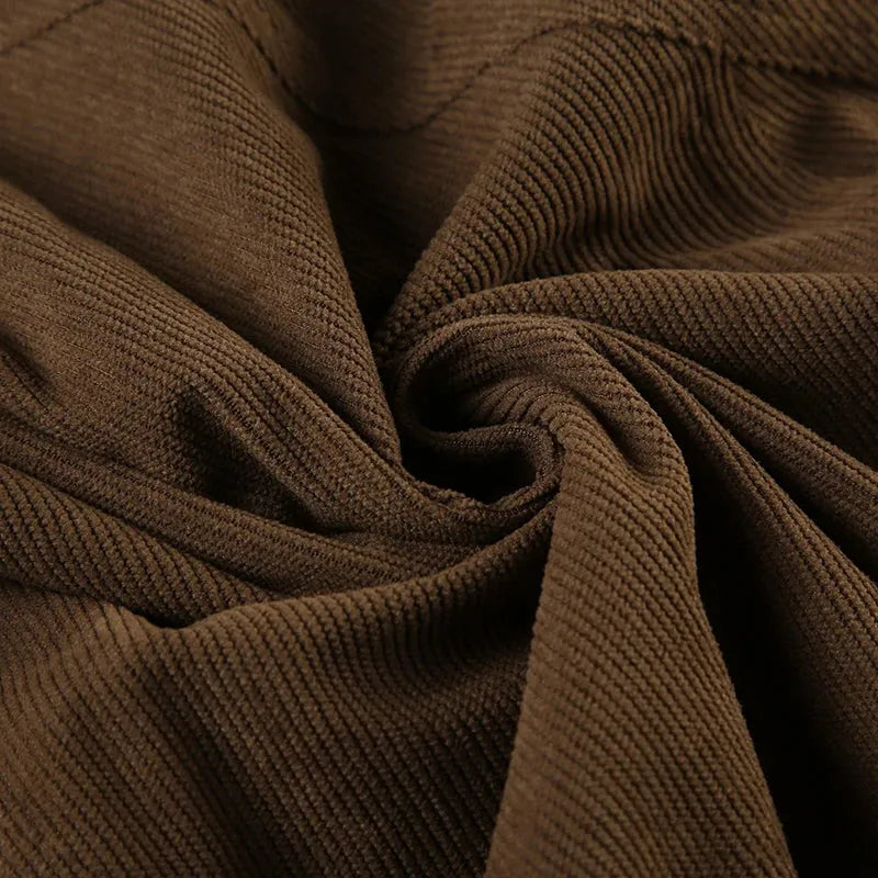 Fairy Grunge Corduroy Midi Skirt Fairy Grunge Corduroy Midi Skirt