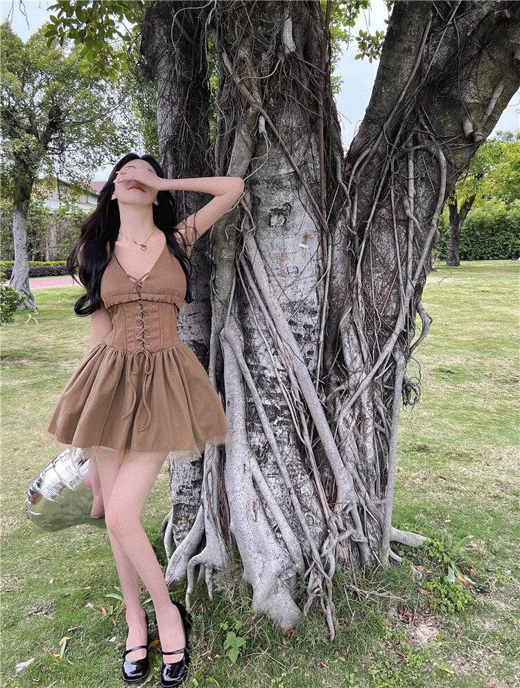 Fairy Grunge Corset Mini Dress Fairy Grunge Corset Mini Dress