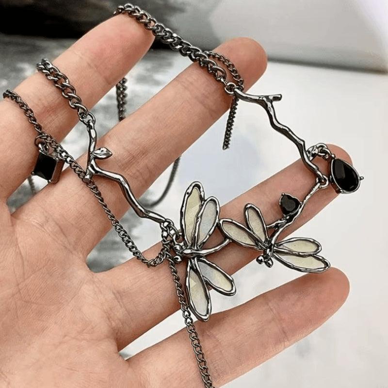 Fairycore Dragonfly Necklace Fairycore Dragonfly Necklace