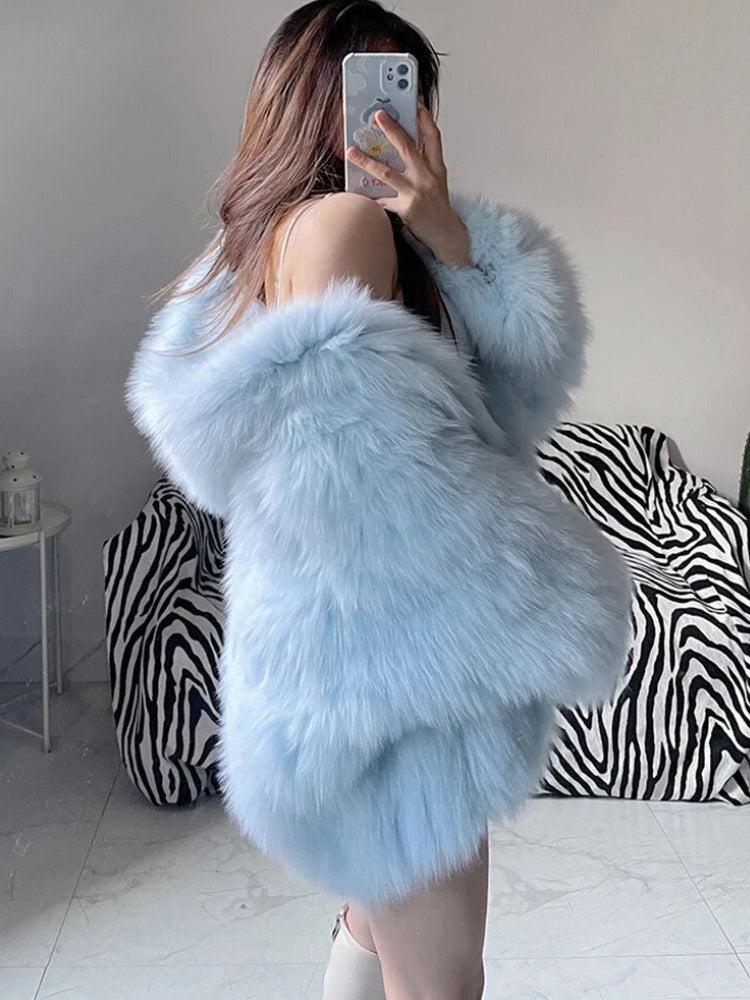 Faux Fur Hooded Jacket Faux Fur Hooded Jacket