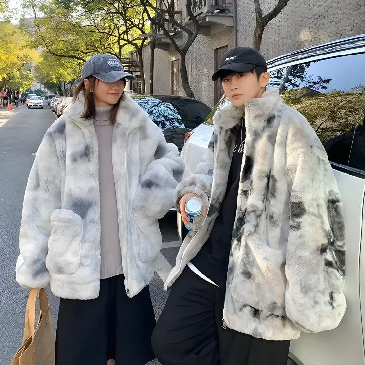 Faux Fur Zip-Up Teddy Jacket Faux Fur Zip-Up Teddy Jacket